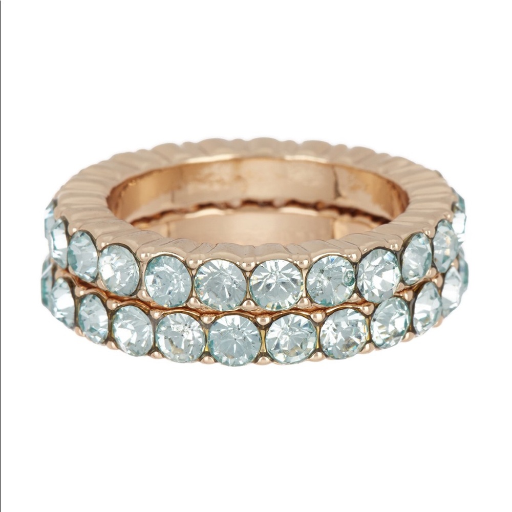 NWT Baublebar Genny Ring Set